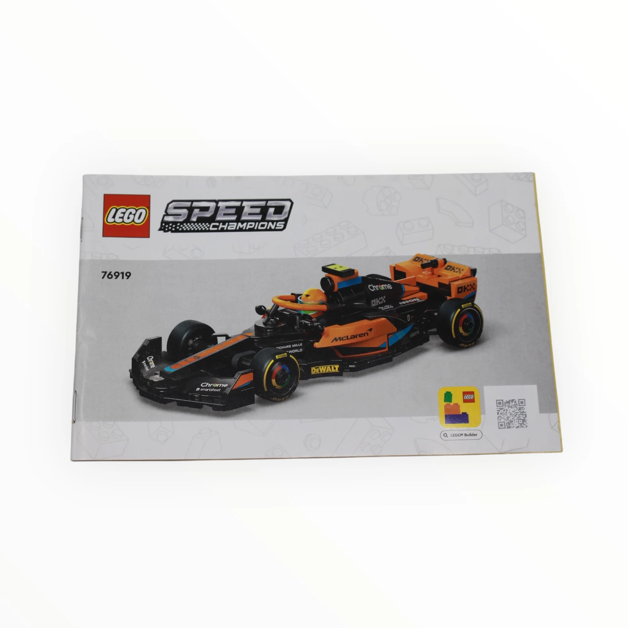 Used Set 76919 Speed Champions 2023 McLaren Formula 1 Car - Image 6