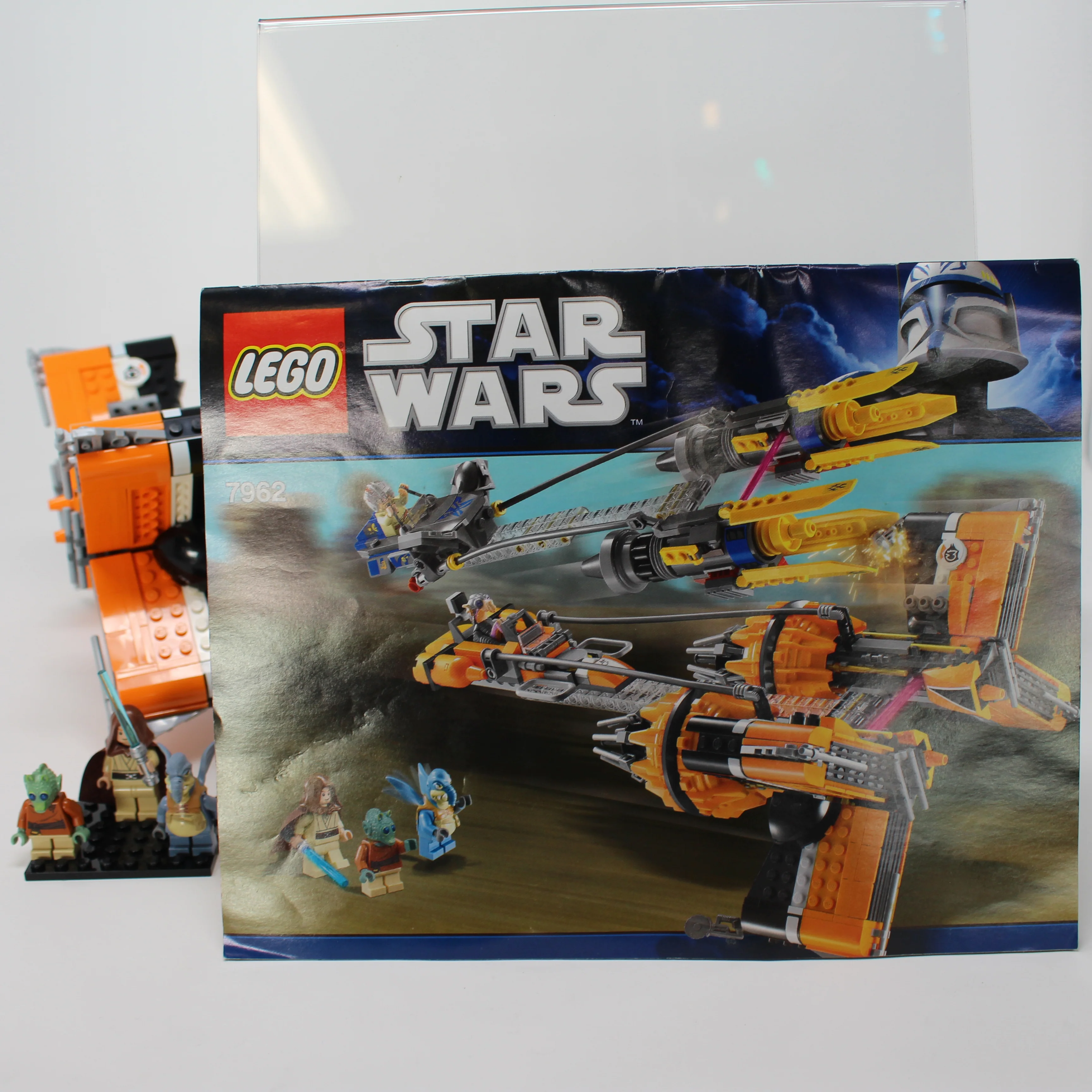 Used Set 7962 Anakins & Sebulbas Podracers - Image 3