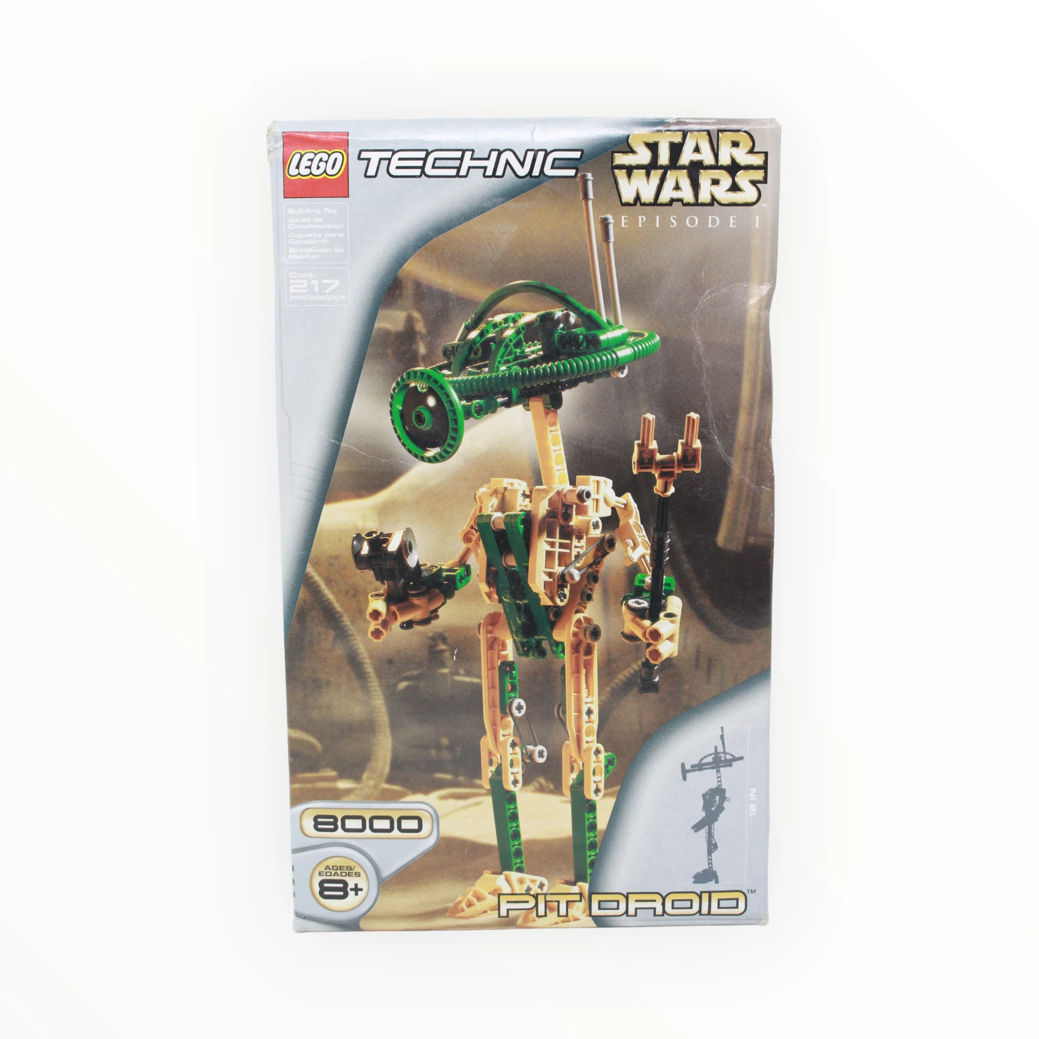 Used Set 8000 Technic Pit Droid - Image 5