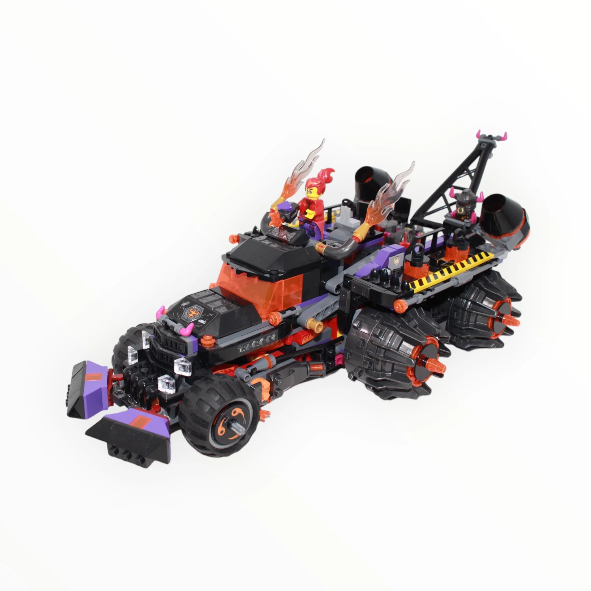 Used Set 80011 Monkie Kid Red Son’s Inferno Truck - Image 2