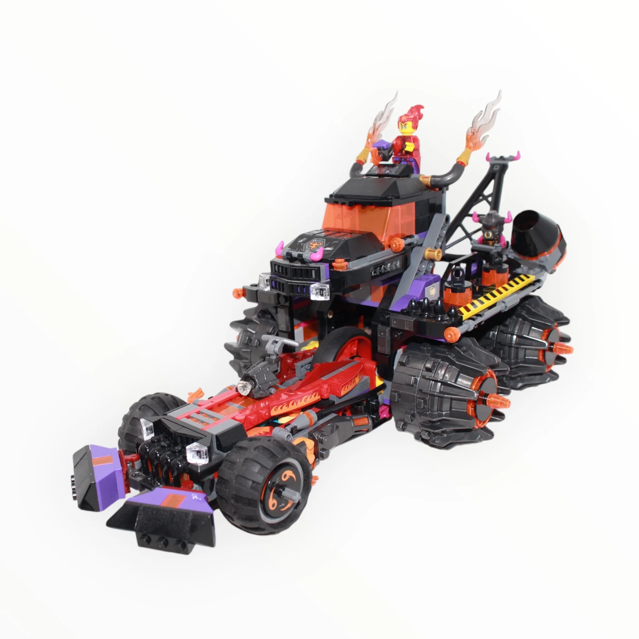Used Set 80011 Monkie Kid Red Son’s Inferno Truck - Image 3