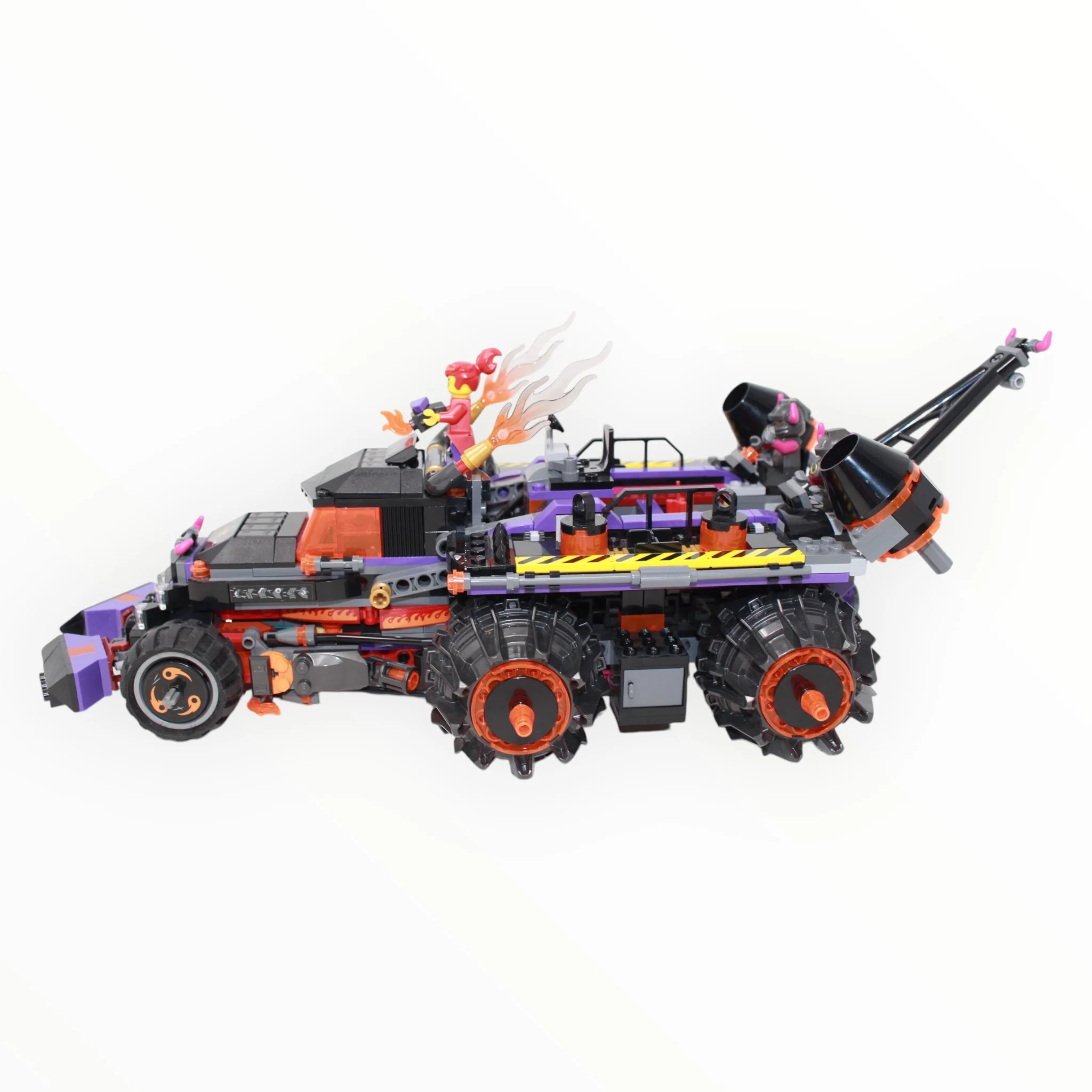 Used Set 80011 Monkie Kid Red Son’s Inferno Truck - Image 4