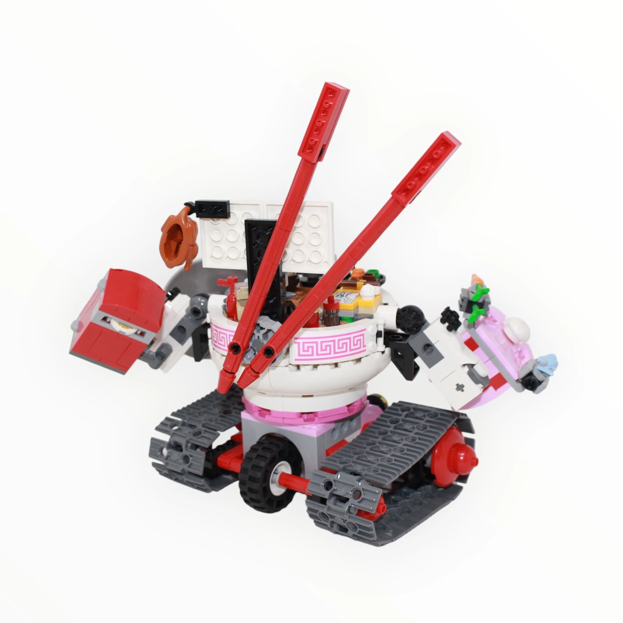 Used Set 80026 Monkie Kid Pigsy’s Noodle Tank - Image 3
