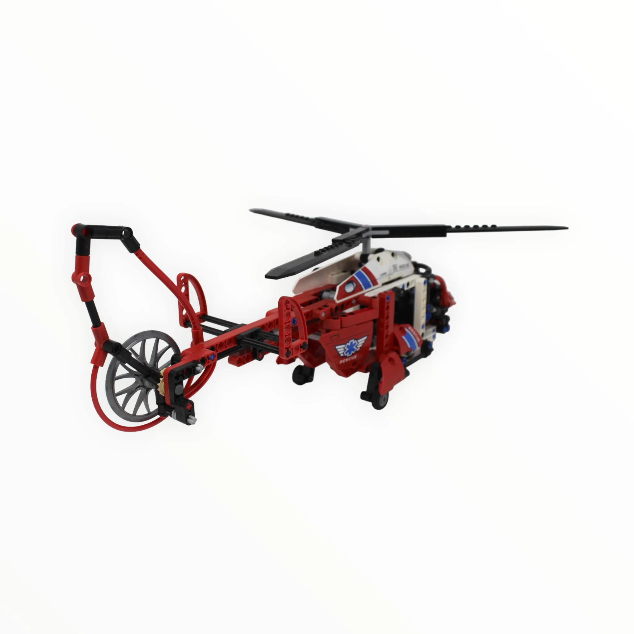 Used Set 8068 Technic Rescue Helicopter - Image 2