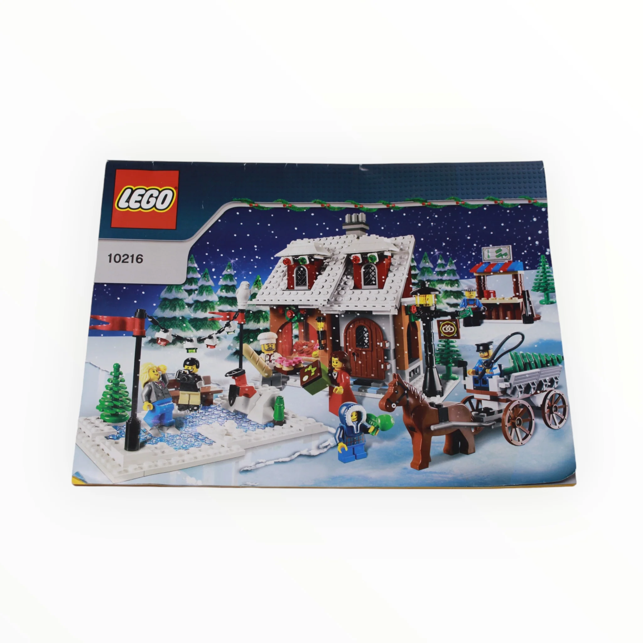 Used Set 10216 Creator Winter Village Bakery - Image 7
