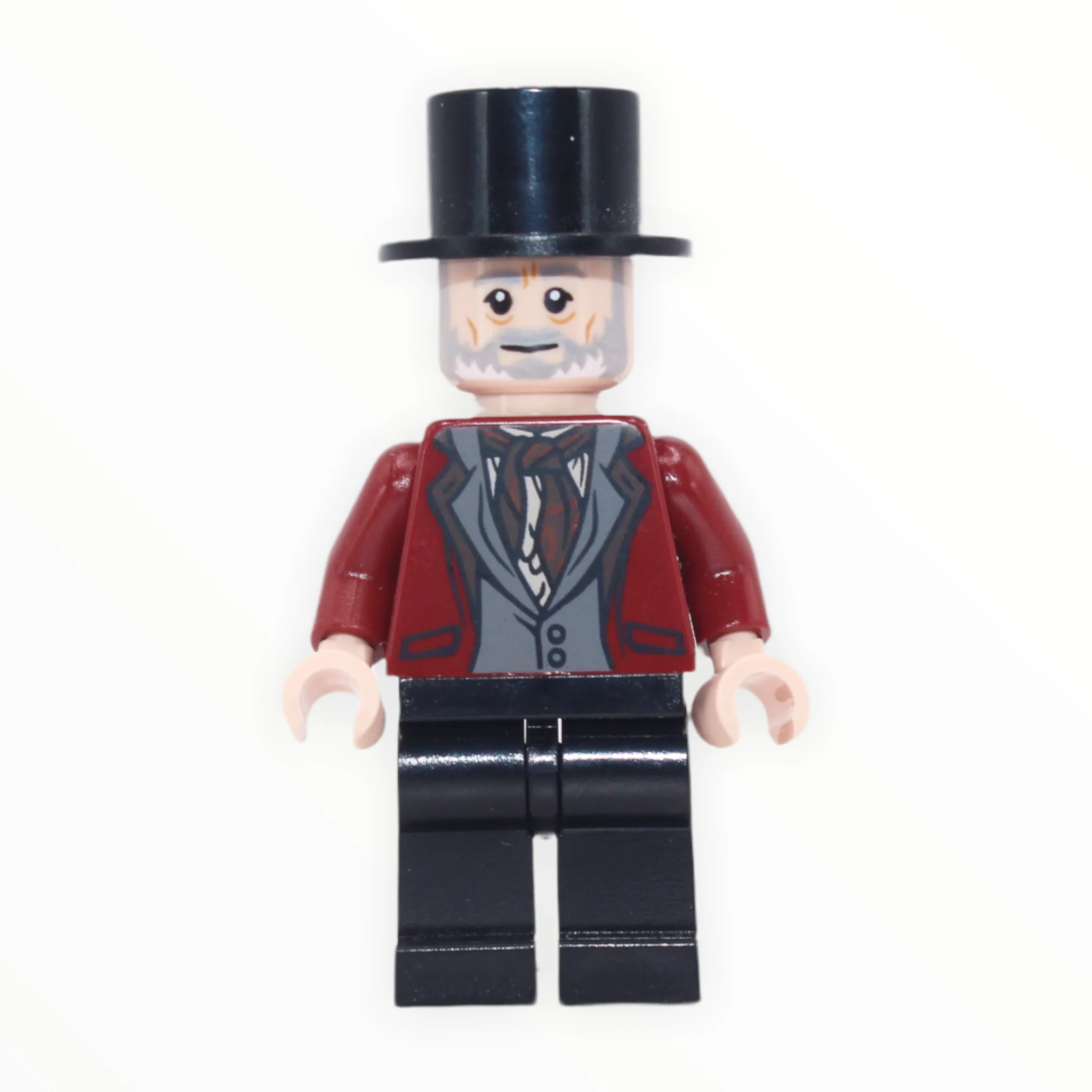 Wizard (black top hat, dark red suit)